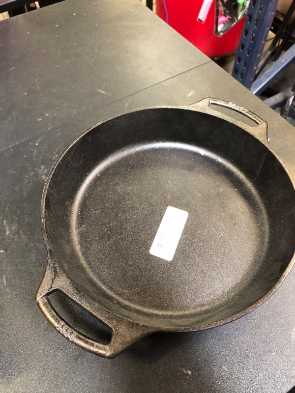 Lodge BW10BSK 10.25 Inch Seasoned Cast Iron Baker's Skillet for sale