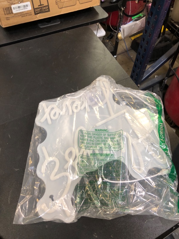 Photo 1 of ineonlife Always Forever Neon Sign White Letter LED Neon Lights for Bedroom Wall Decor Words USB Powered Neon Signs for Room Living Room Bar Club Hotel Party Wedding Engagement Wall Hanging Decoration