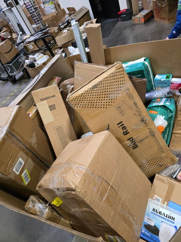 Photo 1 of WildFinds: Miscellaneous Large Gaylord - All Gaylord Sets Are Non Refundable - 121 Items Are Either Partial Sets, Damaged But Still Useable & New Items But Are Not Tested - ** Will need truck for pickup *