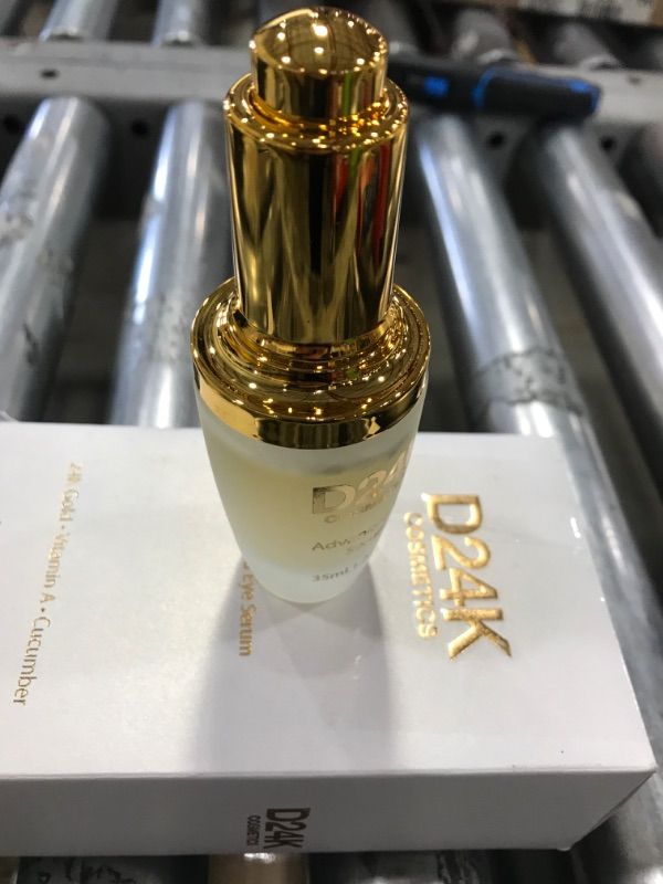 Photo 1 of 24K Gold Infused Advanced Eye Serum Contours Skin Around The Eyes Reducing Puffiness & Sagging While Lifting & Firming Skin New
