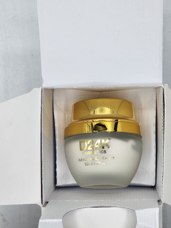 Photo 1 of 24K Gold Infused Advanced Eye Cream Reduces Every Key Aging Sign & Inflammation Slows Depletion of Collagen & Stimulates Cell Growth Providing Plump Lifted & Hydrated Skin Instant & Long-Term Benefits New 