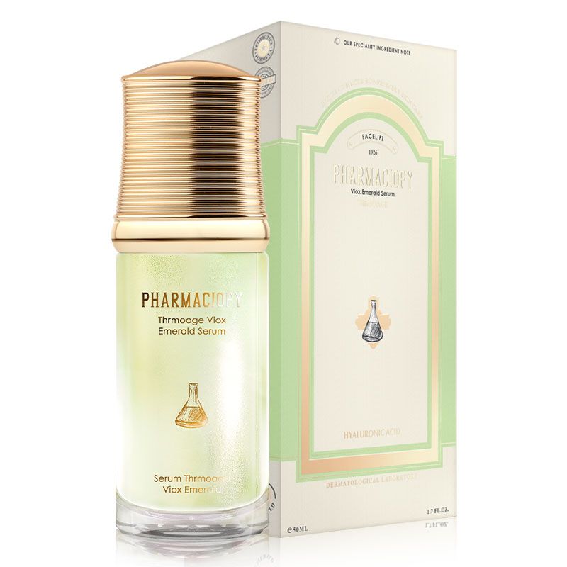 Photo 1 of Thrmoage Viox Emerald Serum Assists Collagen Production Maintains Moisture Cell Renewal Increment Of Elasticity & Repairing Damaged Cells Lifts Cheekbones Jawline Is Tightened & Facial Contours Are Improved Delivering Natural Ingredients To Skin Giving Th