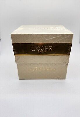 Photo 1 of 24k Eye Cream Infused with 24K Gold Leaf Nourishing Combination of Antioxidants Organic Ingredients Deeply Hydrates and Protects Delicate Eye Area Reduces Puffiness and Diminishes Appearance of Fine Lines for Younger Looking Eyes New 