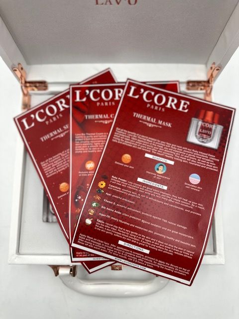 Photo 1 of Bio Thermal Complete Set Includes Bio Thermal Mask Cream and Serum Providing Gentle Heat Infused With neroli Oils for Detox At Home Treatment Healthy Flow Fights Acne Supports Collagen Production And Skin Cell Renewal New 
