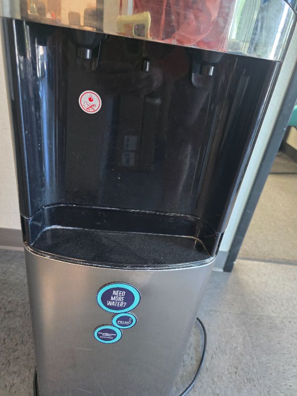 Photo 1 of Primo Electronic Control Black & Stainless Steel Bottom Load Water Cooler