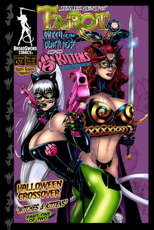 Photo 1 of Tarot Witch of The Black Rose and The Little Kittens Purrr-fect Weapons #28 Comic