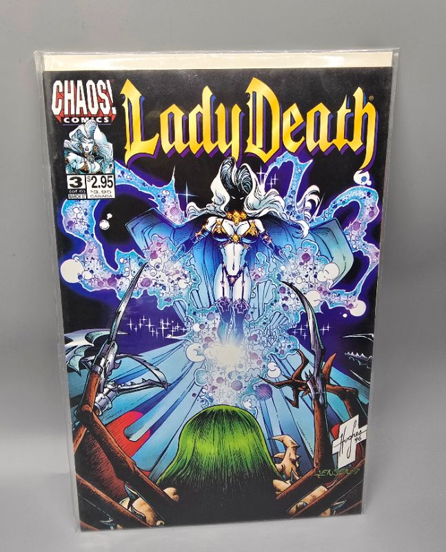 Photo 1 of Lady Death - #3 Of 6 The Crucible - March 1997 Chaos! Comics 