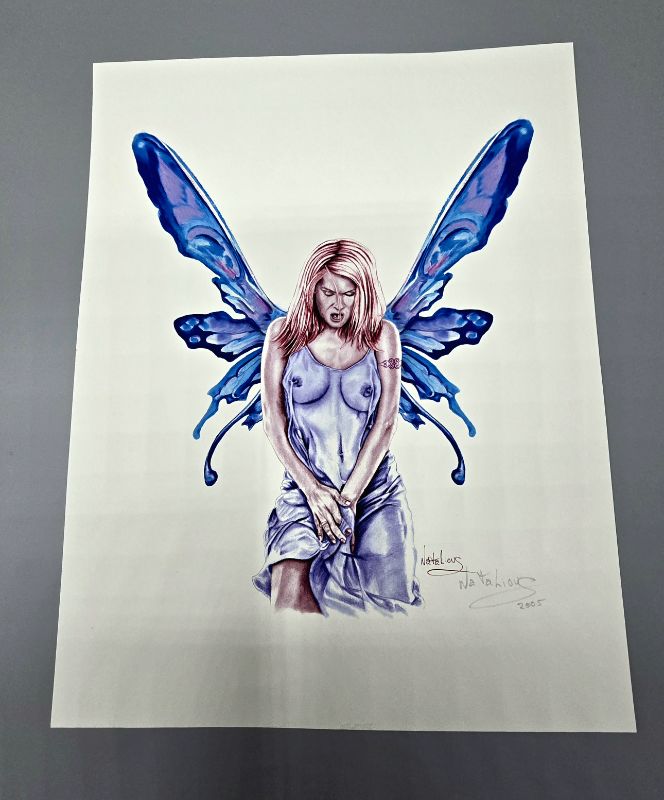 Photo 1 of Exotic Fairy Drawing By NataLious 2005  - Not Framed