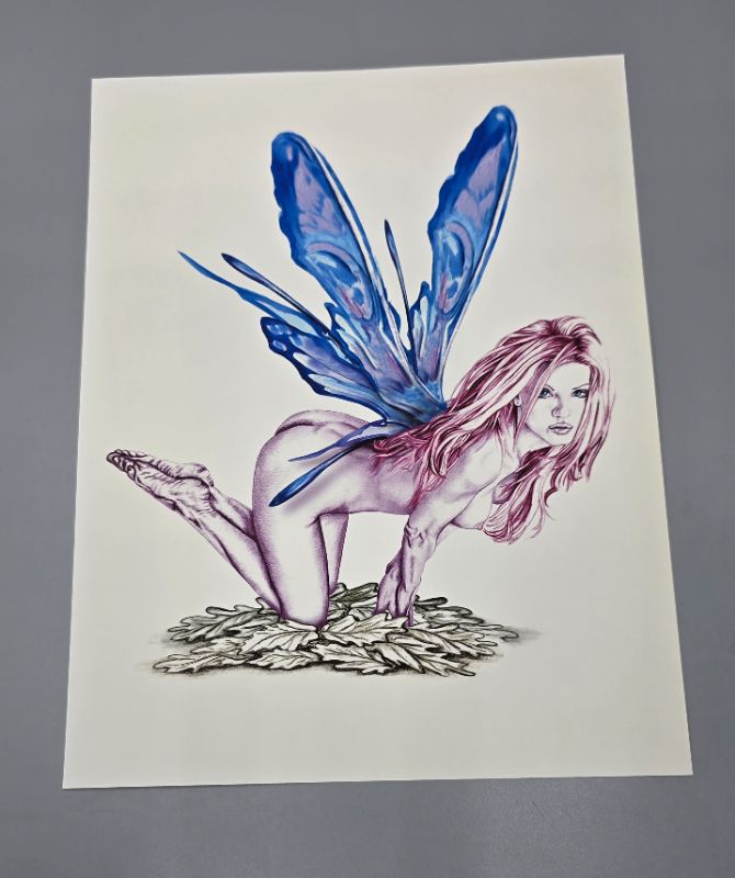 Photo 1 of Fairy Drawing By NataLious - Not Framed
