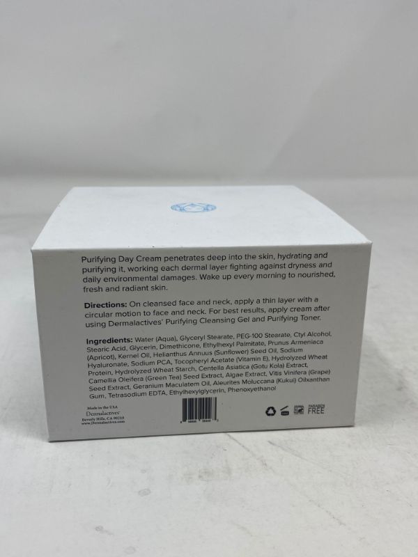 Photo 1 of Purifying Day Cream Penetrated Into All Layers Of Skin To Hydrate & Purify Fighting Against Dry-ness & Daily Environmental Damages Keeping Skin Supple & Radiant New