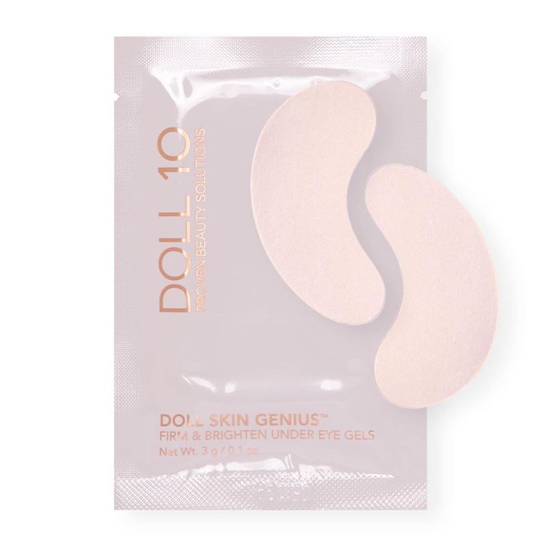 Photo 1 of Doll Skin Genius Firm & Brighten Under-Eye Gels - Natural Eye Mask Patches that Vanish Puffiness Dark Circles Wrinkles & Fine Lines