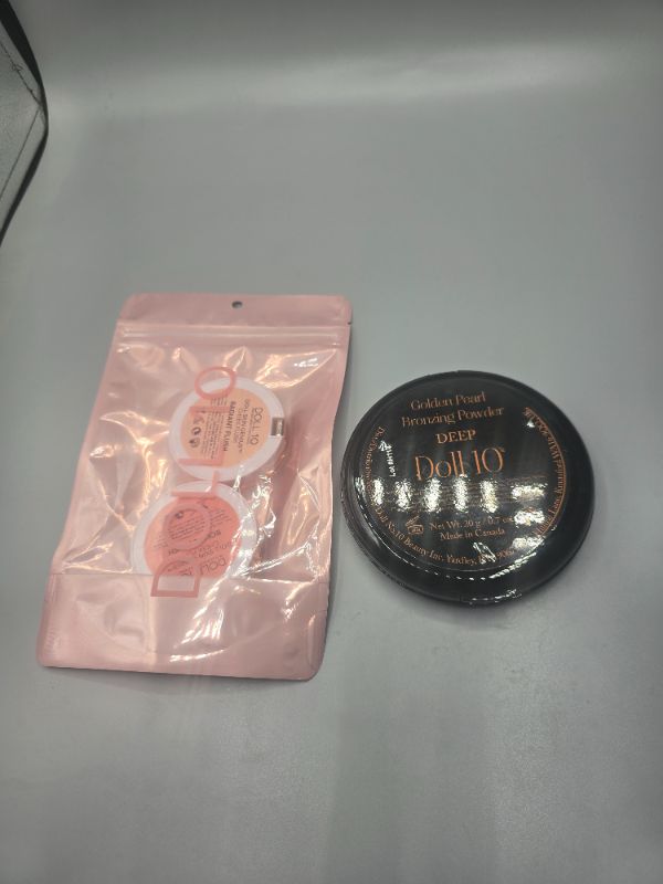 Photo 1 of Golden Pearl Face + Body Bronzer – Deep – Helps Minimize Imperfections With 2 Cream Blushes Rouge & Radiant Flush New