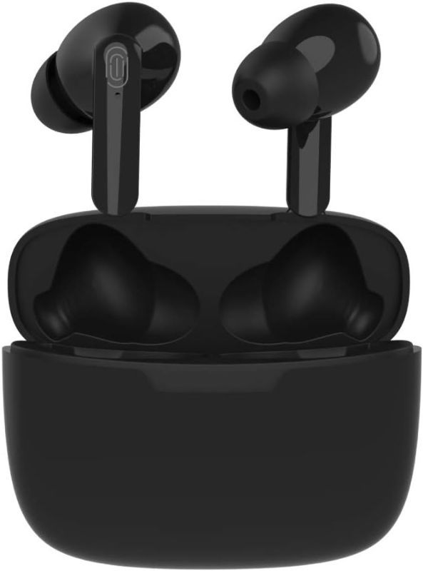 Photo 1 of Black Truebuds Prime with Smart Touch Control, Voice Assistant, HiFi Stereo Sound, Sweat Resistant