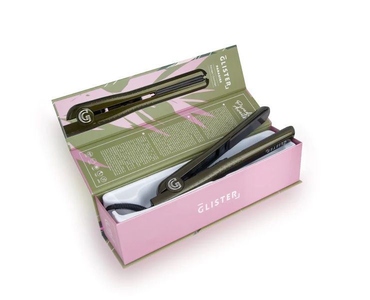 Photo 1 of Glister Paradise 1.25" Flat Iron With Tourmaline Gemstone Infusion - Savage 