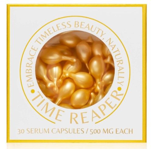Photo 1 of Time Reaper Capsules Defies Hands of Time Potent Serum Capsules Anti Aging Tech Rejuvenate and Re-vitalize Skin Youthful Glow Smoother Firmer New 