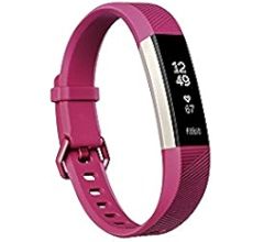 Photo 1 of Fuchsia / Magenta PIVHH Fitness Tracker with Heart Rate Blood Monitor, Sleep Tracker, Step Count, Alarm, Walking, Running & Biking Modes– Charger Not Included - Charges Through Computer 