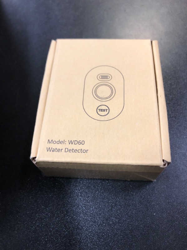 Photo 1 of Water Leak Detector Sensor Alarm: Home Water Flooding Monitor Smart Sink Overflow Monitoring Adjustable Wet Moisture Alert Pipe Leakage Drip Detection Warning for Basement Floor (1 Sensor)