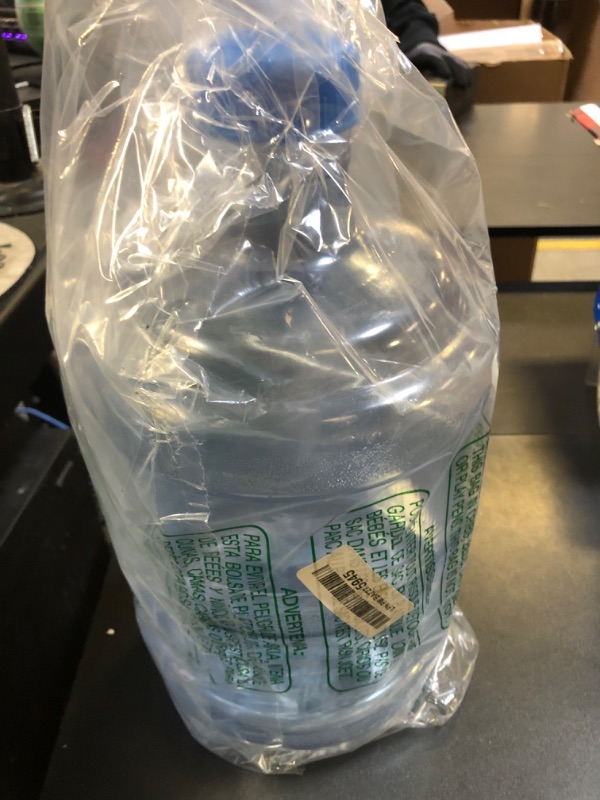 Photo 1 of OBACAT 5L Water Bottle - 5 Liters Water Container with Screw Cap, Food Grade Plastic Water Bottle Jug Container for Camping Outdoor Sport