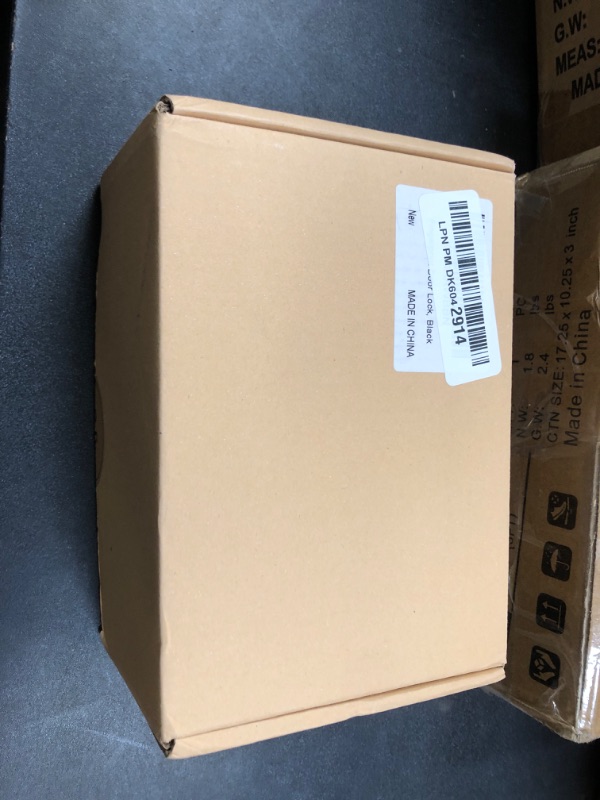 Photo 1 of 52HZ Fingerprint Door Lock, Keyless Entry Door Lock with Code, Voice Guidance Electronic Keypad Deadbolt Smart Locks for Front Door, Anti-Peeping Password, Auto Lock, Easy to Install, Black