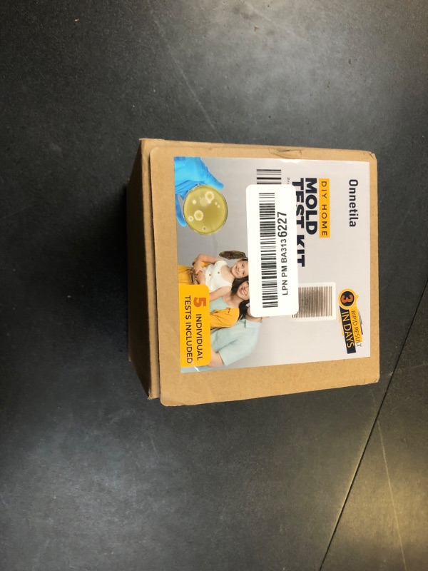 Photo 1 of Mold Test Kit for Home - 5 Individual Mold Air Test Kit, Mold Detector - Mold Testing Kit for Air Quality, HVAC System & Surfaces - Come with Mold Exposure Assessment and Identification Guide