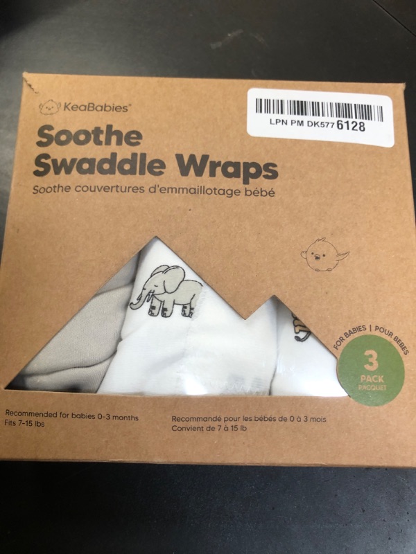 Photo 1 of 3-Pack Organic Baby Swaddle Sleep Sacks - Newborn Swaddle Sack, Ergonomic Baby Swaddles 0-3 Months, Swaddles for Newborns, Baby Sleep Sack, Baby Swaddle Blanket Wrap, Baby Essentials(The Wild 2)