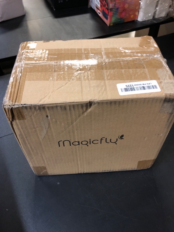 Photo 1 of Magicfly Mini Sewing Machine with Extension Table, Dual Speed Portable Sewing Machine for Beginners with Light, Sewing Kit for Household Use, Blue