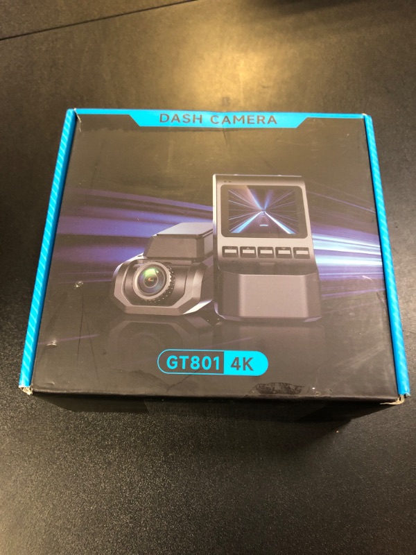 Photo 1 of Ecomoment Dash Cam Front and Rear, 4K/2.5K Full HD Dash Camera for Cars, Included 32GB Card, Built-in Wi-Fi GPS, 2.0'' IPS Screen Mini Car Camera, Night Vision, 170°Wide Angle, WDR, 24H Parking Mode