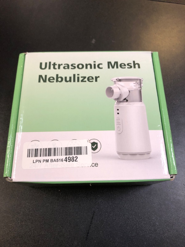 Photo 1 of Portable Nebulizer for Adults, Handheld Nebulizer for Kids, Portable Nebulizer Machine, Personal Steam Inhaler with Indicator Light, Automatic Cleaning, for Home, Car, Outdoor