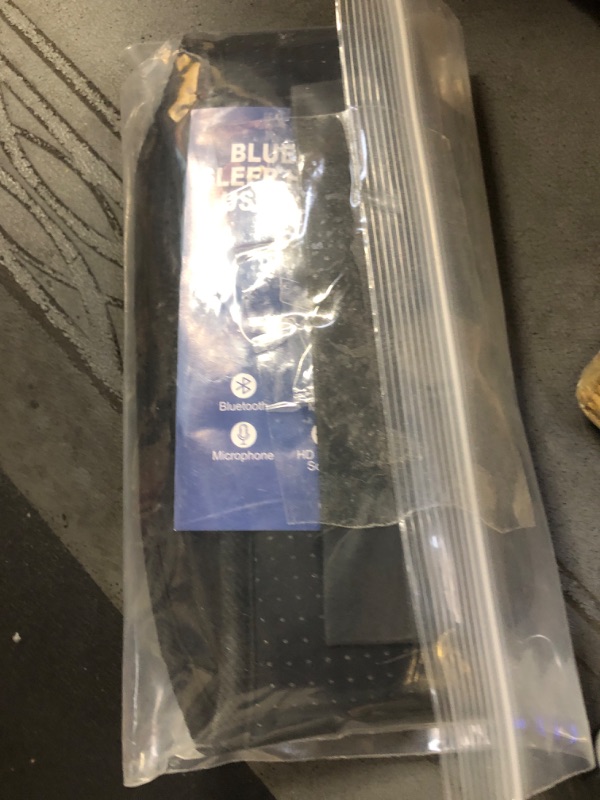 Photo 1 of Sleep Mask with Bluetooth Headphones Wireless, TOPOINT 3D Eye Mask for Sleeping Headphones Women Men with Noise Canceling Earbuds, Thin Speaker, Blackout, 15 Hours for Travel, Meditation, CPAP Users