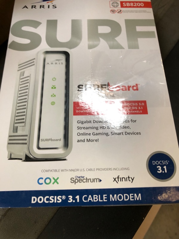 Photo 2 of ARRIS (SB8200) - Cable Modem - Fast DOCSIS 3.1