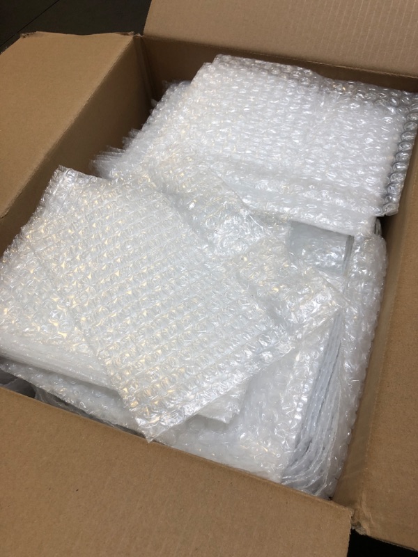 Photo 2 of 150 Pieces Bubble Pouches Wrap Bags, 6"x8" Clear Bubble Out Bags, Double Layer Shockproof Protective Cushioning Bags, Thickened Packaging Bubble Wraps for Handling, Shipping, Storage and Mailing