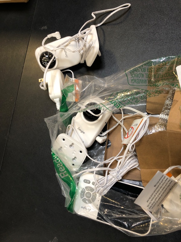 Photo 1 of Upgrade Video Baby Monitor with 2 Cameras and Audio 2.8" Screen, Night Vision, APP, 2 Way Talk, 1200ft Long Range, Feeding Clock, Temperature Detection, Portable Wireless Baby Cam Home Use