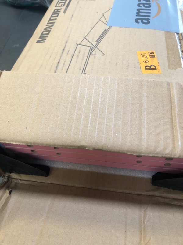 Photo 1 of WESTREE Triple Dual Monitor Stand Riser, 56" Extra Long Monitor Stand for 1~2~3 Monitors, Monitor Stand with Length and Angle Adjustable, 3 Shelf Desktop Organizer Riser for Monitor Computer Laptop