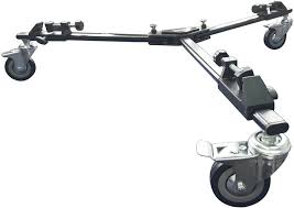 Photo 1 of Vidpro PD-1 Professional Tripod Dolly - Heavy Duty with Adjustable Leg Mount with Locking Wheels and Carrying Case Compatible with Most Tripods Perfect for Cameras Camcorder and Lighting Equipment