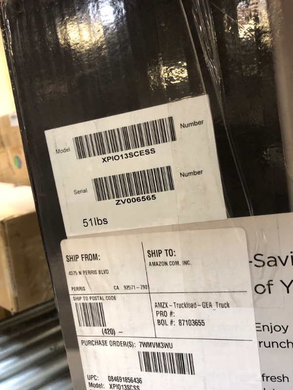 Photo 4 of GE Profile Opal 2.0 with 0.75 Gallon Tank, Chewable Crunchable Countertop Nugget Ice Maker, Scoop included, 38 lbs in 24 hours, Pellet Ice Machine with WiFi & Smart Connected, Stainless Steel Opal 2.0 + Side Tank Stainless Steel