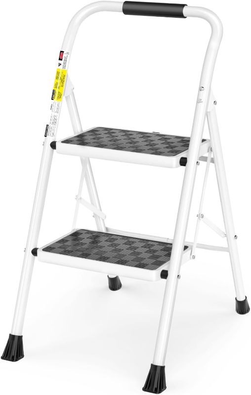 Photo 1 of  2 Step Ladder, 2 Step Stool for Adults