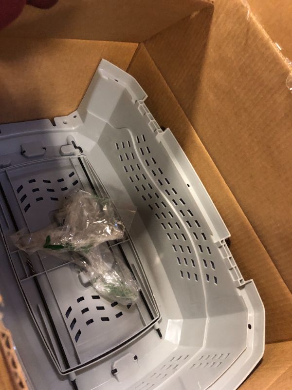 Photo 1 of 23-Inch Two-Door Top-Load Pet Kennel