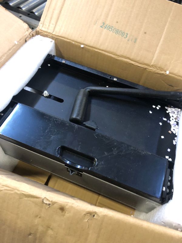 Photo 1 of Rayson TD1222 Wire Binding Machine - 2:1 Pitch, Rectangle Holes, 220 Sheet Binding / 12 Sheet Punching Capacity