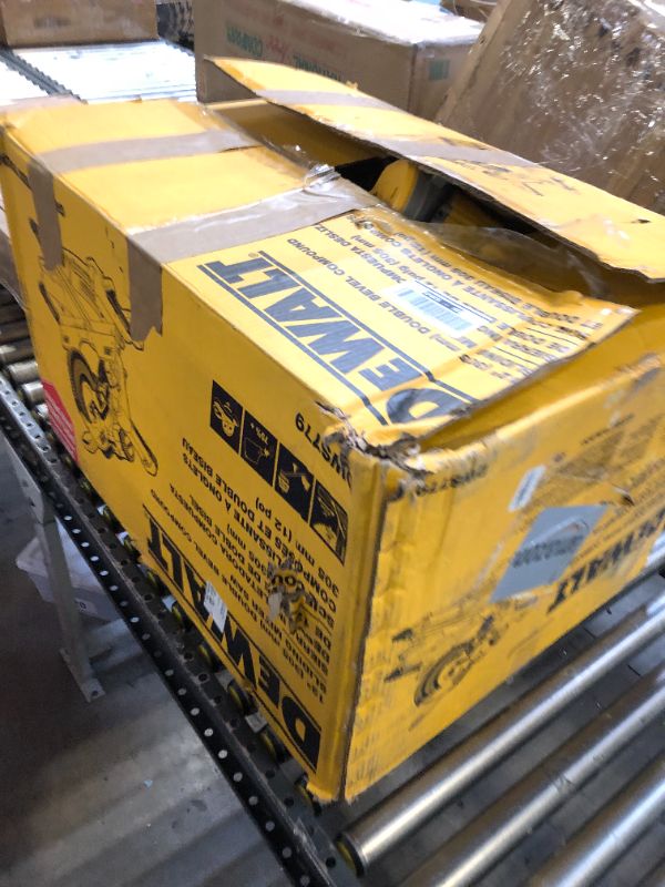 Photo 3 of DEWALT Sliding Compound Miter Saw, 12-Inch (DWS779)