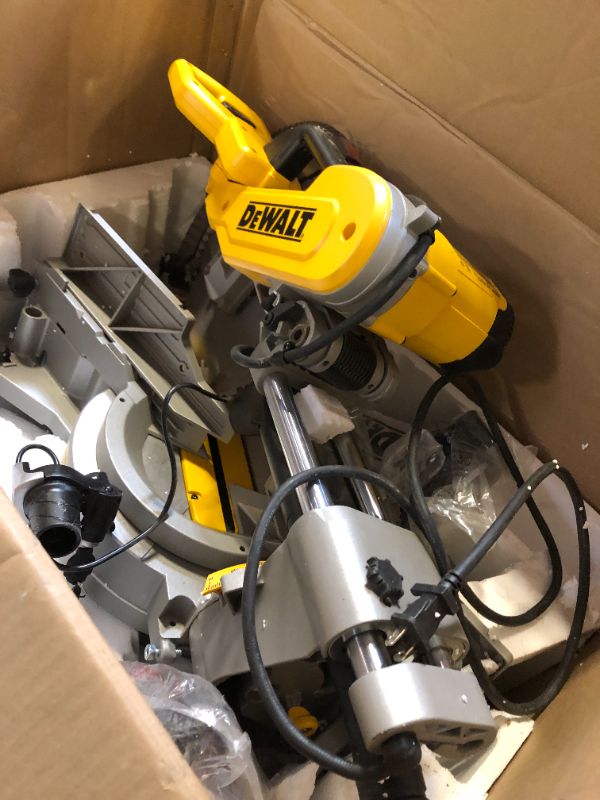 Photo 2 of DEWALT Sliding Compound Miter Saw, 12-Inch (DWS779)