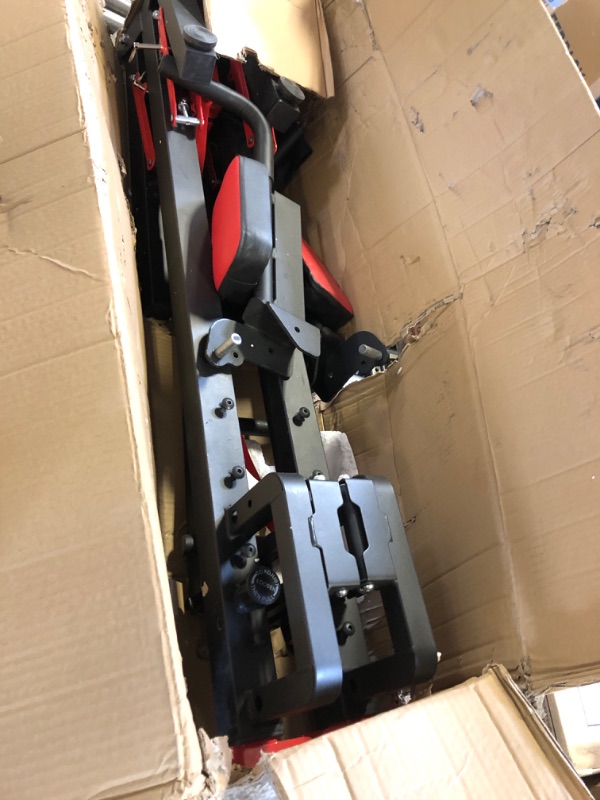 Photo 1 of ONETWOFIT Enhanced Model Power Tower Pull Up Bar Station, Multi-Function Adjustable Height Foldable Dip Station for Home Gym Workout, Heavy Duty Strength Training Pull Up Stand 600LBS