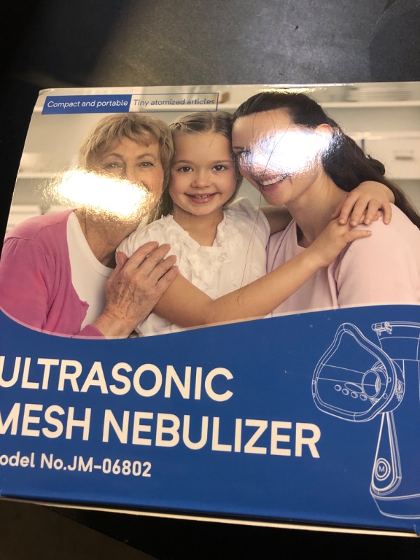 Photo 1 of Portable Nebulizer for Adults Kids, Handheld Rechargeable Mesh Nebulizer with Two Working Modes, Travel Nebulizer for Home Office Outdoor