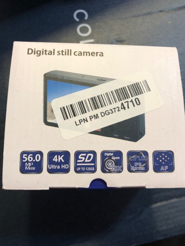 Photo 1 of Focusify Digital Camera, 4K Cameras for Photography, Digital Point and Shoot Camera with 56Mp Autofocus 20X Zoom Anti Shake, Video Camera with 32GB SD Card for Adults, Teens, Beginners(Pink)