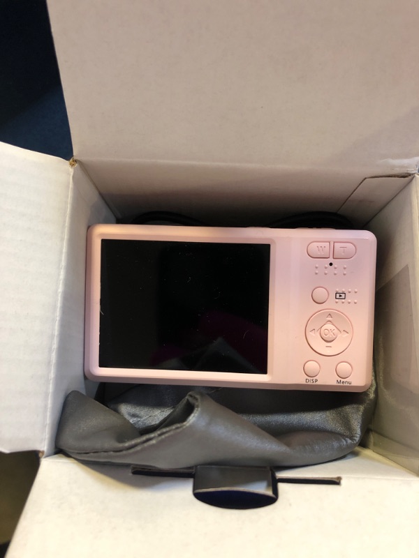 Photo 1 of Focusify Digital Camera, 4K Cameras for Photography, Digital Point and Shoot Camera with 56Mp Autofocus 20X Zoom Anti Shake, Video Camera with 32GB SD Card for Adults, Teens, Beginners(Pink)