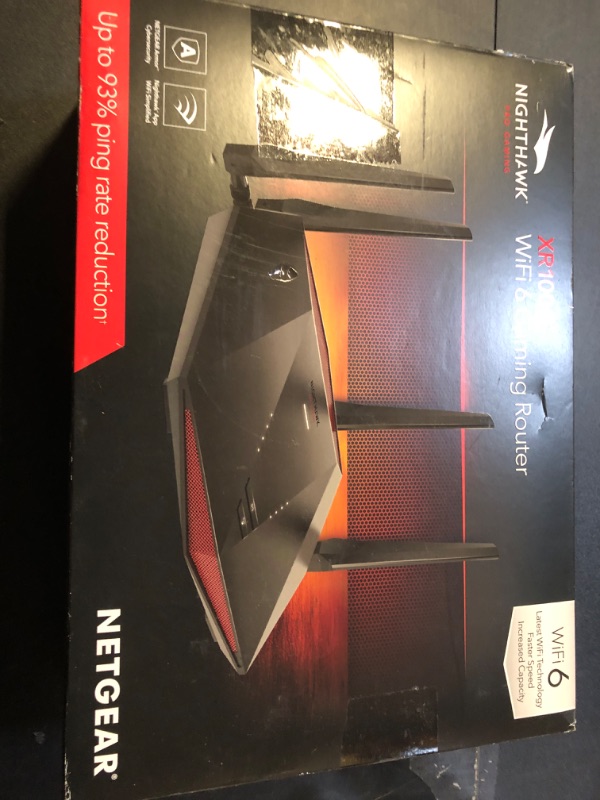 Photo 2 of Netgear Nighthawk XR1000 AX5400 Wireless Dual-Band Gigabit Gaming Router