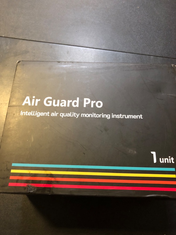 Photo 1 of 13-in-1 Professional Indoor Air Quality Monitor with Wi-Fi | AQI | CO | CO2 | HCHO | TVOC | PM1.0 | PM2.5 | PM10 | TEM | Humi | Date | Time | Alarm | Smart Home Integration, for Home Office School