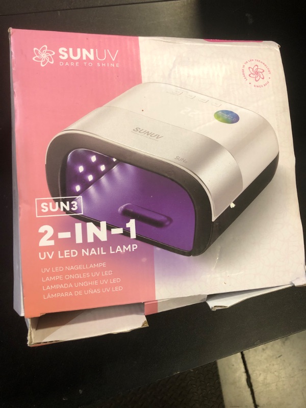 Photo 1 of 2-IN-1 UV LED Nail Lamp 