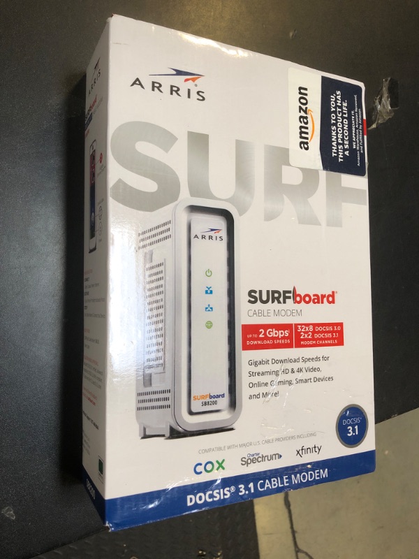 Photo 2 of ARRIS (SB8200) - Cable Modem - Fast DOCSIS 3.1