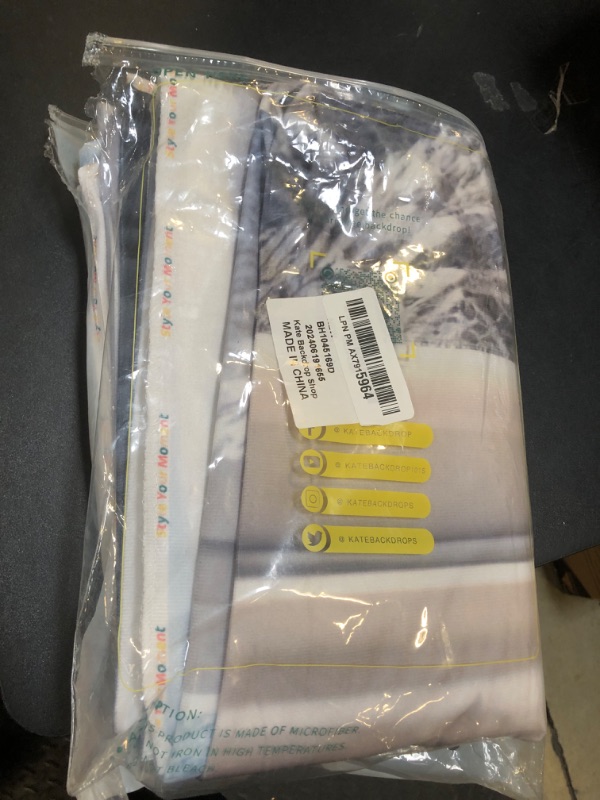 Photo 1 of Winter Nature Backdrop Kate Window Christmas Photo Background Snowy Wonderland Backdrop for Photography, 10x6.5ft