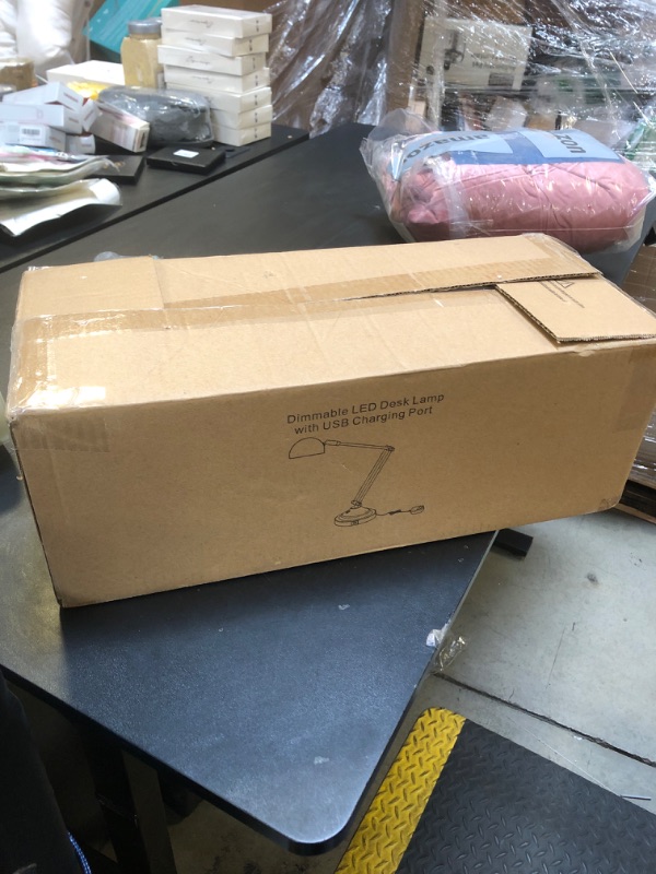 Photo 1 of Architect Gold Desk Lamp Dimmable with USB Port, Adjustable Touch Control Vintage Desk Lamp 3 Color Modes, Brass Metal Desk Lamp Retro Style Reading Light for Home Office Desk Bedside Table